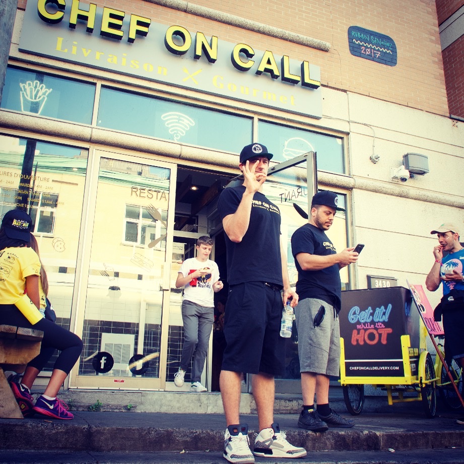 Inside Chef On Call Montreal on Parc Avenue