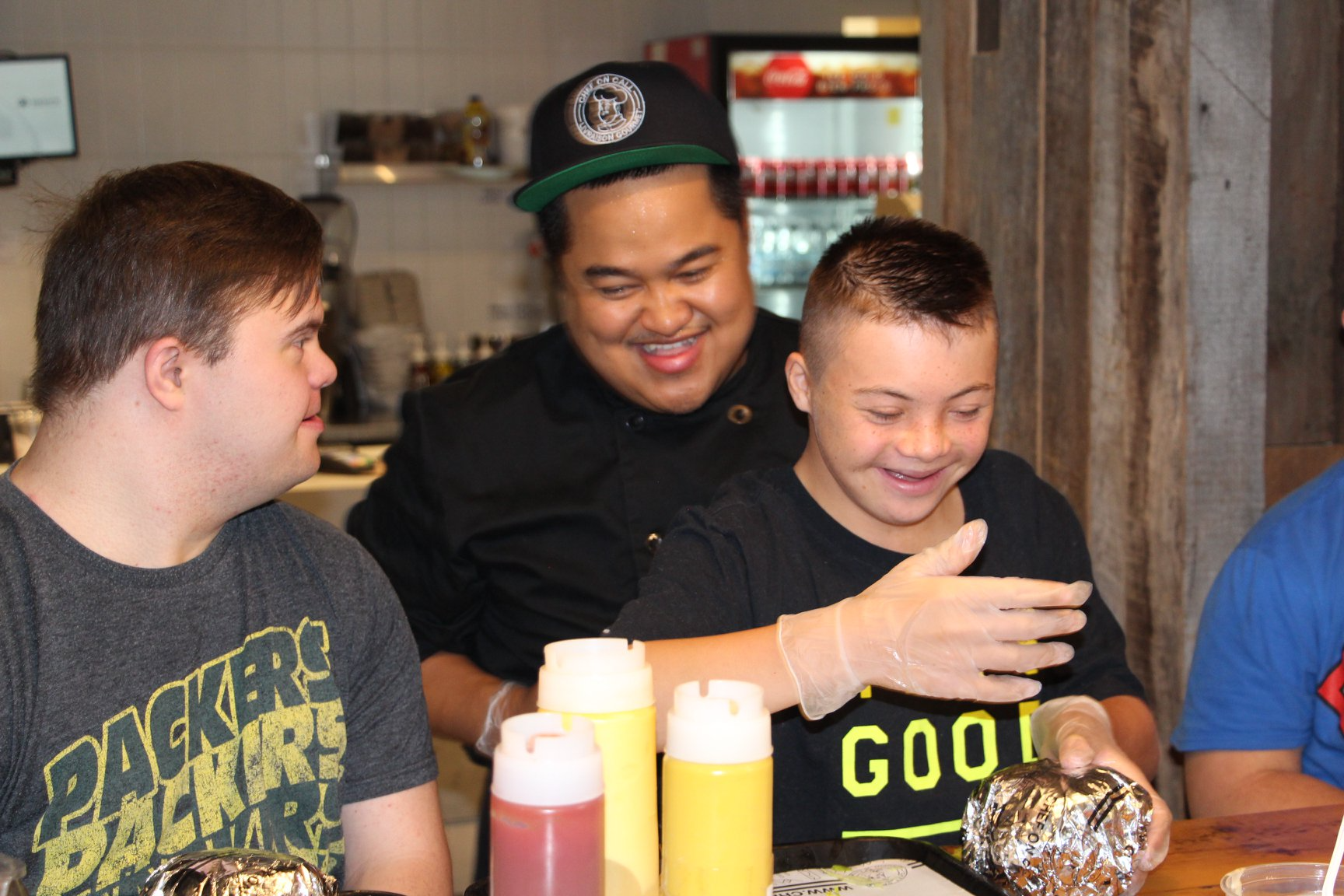 Chef On Call serving at a campus event